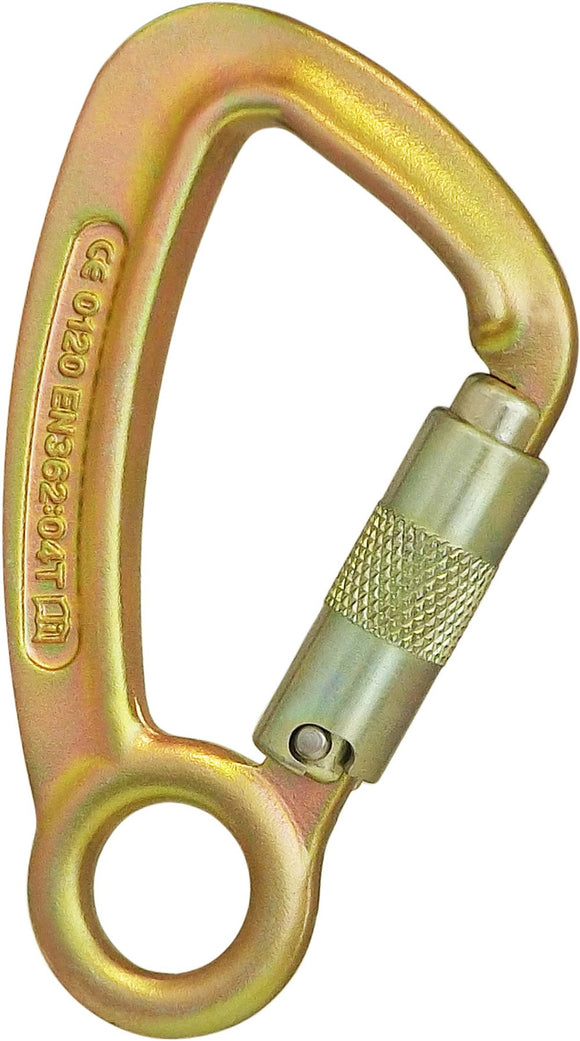 ISC Captive Eye Trip Lock - Supersafe STEEL Carabiner KH301SSB1