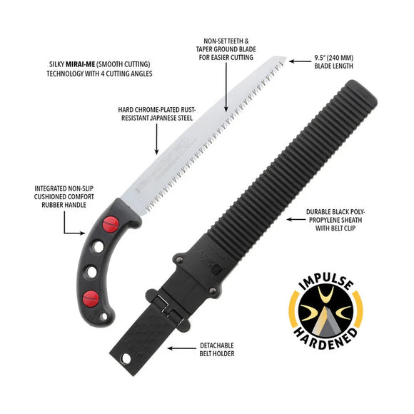 Silky Gomtaro 240mm Root-Cutting Saw & Replacement Blade