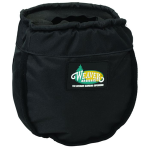 Weaver Ditty Bag with Elastic Top - BLACK