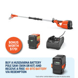 Husqvarna 120iTK4-P Battery Pole Saw