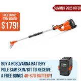 Husqvarna 120iTK4-P Battery Pole Saw