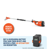 Husqvarna 120iTK4-P Battery Pole Saw