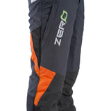 Clogger Zero MENS & WOMENS Generation 2 Chainsaw Trousers - Green & Orange Flash