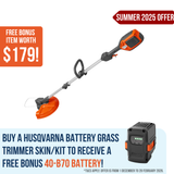 Husqvarna 215iL Battery Trimmer
