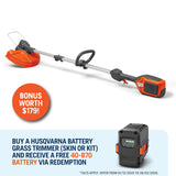 Husqvarna 215iL Battery Trimmer