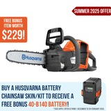 Husqvarna 225i Battery Chainsaw