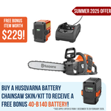 Husqvarna 240i Battery Chainsaw