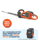 Husqvarna 322iHD60 Hedge Trimmer