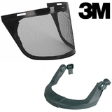 3M VH500 Nylon Visor Holder & 3M Peltor VM820 Aluminium Mesh Visor 150 x 385mm