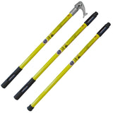 Jameson 6Ft CompositLock Foam Core Insulated FLURO yellow poles  JEC-6