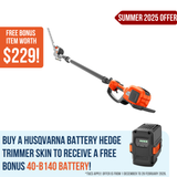 Husqvarna 520iHT4 Battery Hedge Trimmer Skin Only