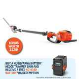 Husqvarna 520iHT4 Battery Hedge Trimmer Skin Only