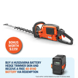 Husqvarna 522iHD60 Battery Hedge Trimmer