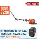 Husqvarna 525iHE3 Battery Hedge Trimmer