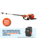 Husqvarna 530iPT5 Battery Pole Saw
