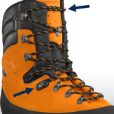 Clogger HAIX Protector Forest 2.1 GTX Full Height Chainsaw Boots ORANGE