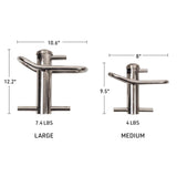 Notch Stainless Steel Portawrap MED & LRG
