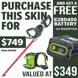 Greenworks 82H26D 82V 26" Dedicated Hedge Trimmer (Skin) [2207507AU]