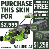 Greenworks 82LM30S 82V 30'' SP Lawnmower [2518207AU]