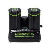 Greenworks 82LM30S 82V 30″ Self-Propelled Lawn Mower Bundle Kit