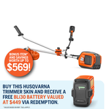 Husqvarna 325iR Battery Brushcutter