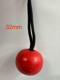 ART Cherry 22mm & 32mm Retrieval Ball with loop use with the DoubleSnapper