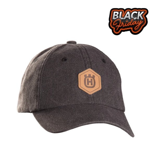 Husqvarna Xplorer Cap - Granite Leather Patch