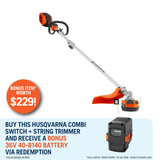 Husqvarna Combi Switch + String Trimmer 330iKL Skin Only