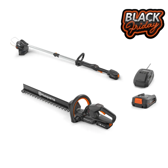 Husqvarna Aspire™ Grass Trimmer + Hedge Trimmer Bundle