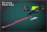 Greenworks Commercial HT241 82V OPTIMUS Hedge Trimmer [2208207AU]