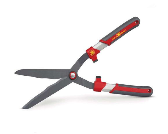 WOLF Grey Handle Waved Hedge Shears  HS-WP