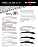 JAMESON Single-Edge Teflon Coated Curved Blade, 16 in.  SB-2