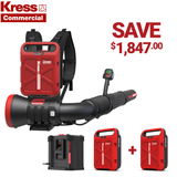 Kress Comm KC500.9 60V Backpack Leaf Blower Kit