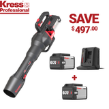 Kress Pro KG560E.9 60V Handheld Leaf Blower Kit