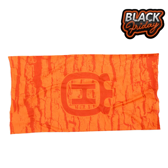 Husqvarna Xplorer Neck Tube - Orange Camouflage