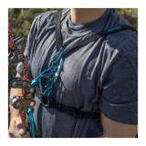 Notch SRS Chest Harness - 99443 Black / Aqua