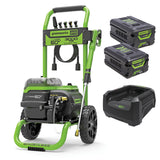Greenworks PWC401 60V 3000PSI Dual Port Pressure Washer