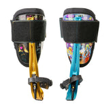 ART Distel x Arb Fiction Daft Punk Aluminum Climbing Spurs / Spikes Ratchet Strap / AMERICA MEDIUM