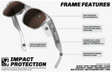 SAFESTYLE protective safety eyewear glasses - FUSION FGP100 & FUSION XL