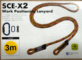 STEIN SCE Ocun Condor & The NEW SCE-X2 Secura - Work Positioning Lanyards 3m / 5m