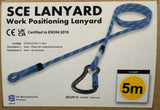 STEIN SCE Ocun Condor & The NEW SCE-X2 Secura - Work Positioning Lanyards 3m / 5m