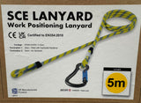STEIN SCE Ocun Condor & The NEW SCE-X2 Secura - Work Positioning Lanyards 3m / 5m