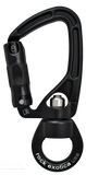 Rock Exotica 1.1" Omni-Block SwivaBiner &  SwivaEye Auto-Lock 30kn Carabiner
