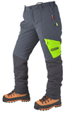 CLOGGER Zero ULTRA Chainsaw Pants  MENS & WOMENS TU73Z Grey/Green