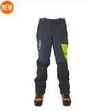 CLOGGER Zero ULTRA Chainsaw Pants  MENS & WOMENS TU73Z Grey/Green