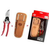 Felco 2, 6, 8, 14 SPECIAL GIFT PACK - Felco 6 Secateur and Leather Holster  FSP-6-910