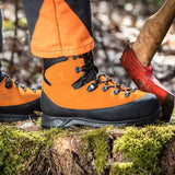 Clogger HAIX Protector Forest 2.1 GTX Full Height Chainsaw Boots ORANGE