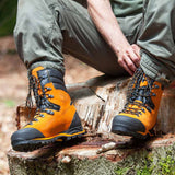 Clogger HAIX Protector Forest 2.1 GTX Full Height Chainsaw Boots ORANGE