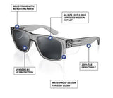 SAFESTYLE protective safety eyewear glasses - FUSION FGP100 & FUSION XL