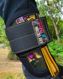 ART Distel x Arb Fiction Daft Punk Aluminum Climbing Spurs / Spikes Ratchet Strap / AMERICA MEDIUM